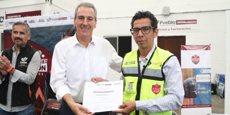 Ayuntamiento de Puebla impulsa capacitación en primeros auxilios para trabajadores de Servicios Públicos