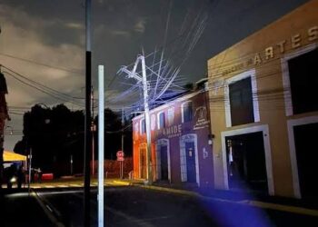 Restablecida la energía eléctrica al 95% en barrios y juntas auxiliares del municipio de San Pedro Cholula