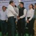 Andrés Villegas acompaña al gobernador Armenta en el arranque de la rehabilitación de la carretera San Francisco Totimehuacán