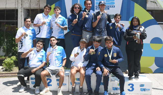 Atletismo, e-sports y powerlifting ganan 15 medallas más para la BUAP