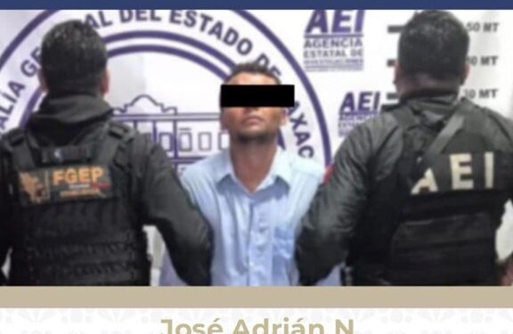 Detienen en Oaxaca a «El Kalusha» presunto responsable de homicidio en San Pedro Zacachimalpa
