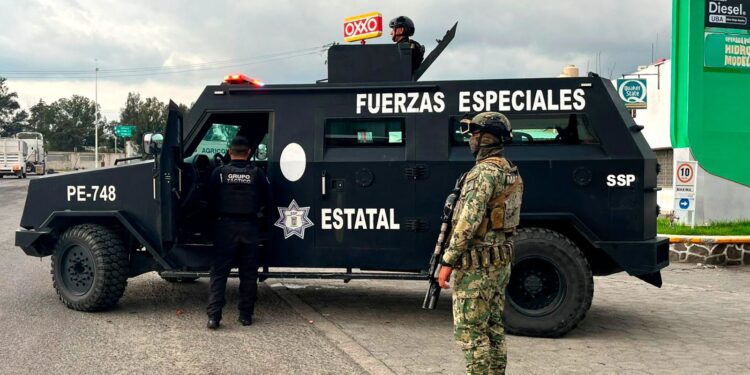 Implementan SEMAR, SSP y Policía Municipal operativo coordinado en Acatzingo