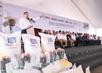 Entrega Gobernador Armenta 18 mdp en Obra Comunitaria y apoyos al campo en Tlachichuca