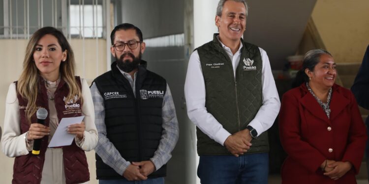 Entrega Pepe Chedraui obra educativa en la Primaria General Tlanesse