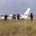 Aterrizaje de emergencia en Huejotzingo: avioneta cae en zona de cultivo, sin lesionados graves