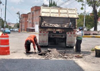 “Bacheando Puebla” mejora vialidades en la capital con más de 60 mil baches atendidos