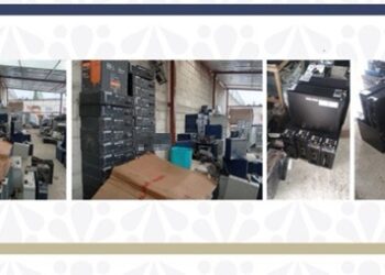 Recupera Fiscalía de Puebla 200 baterías de litio robadas valuadas en más de 4 MDP
