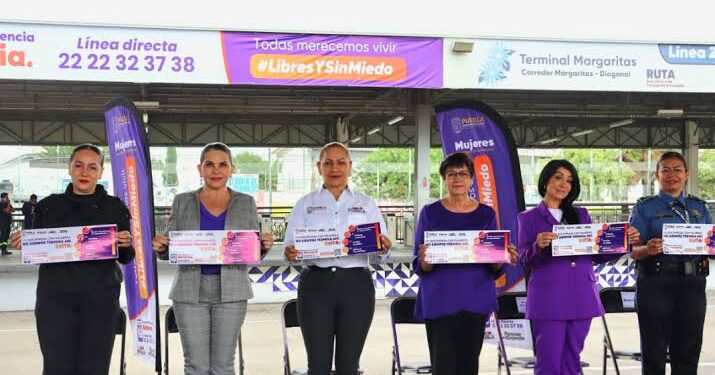 Presentan campaña “Libres y Sin Miedo” en unidades de RUTA