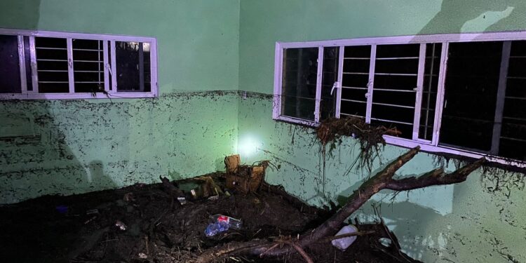 Inundaciones afectan a varias municipios de Puebla tras intensas lluvias; gobierno apoya a damnificados