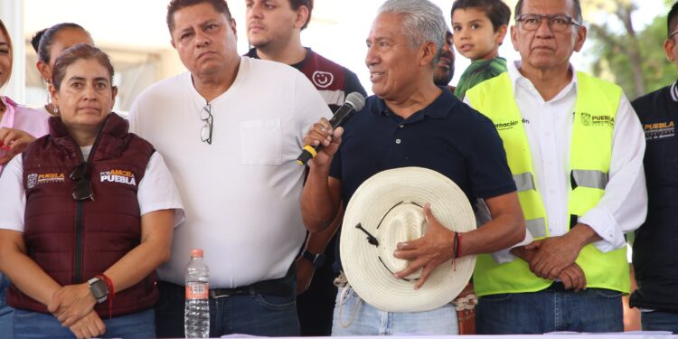 Comunidad y Gobierno de Puebla refuerzan lazos con faena de seguridad
