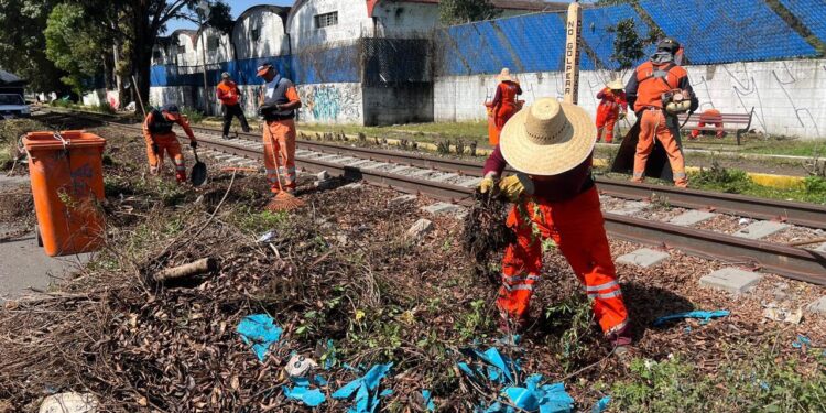 Arranca Gobierno de la Ciudad jornada integral de limpieza en colonia Héroes de Nacozari