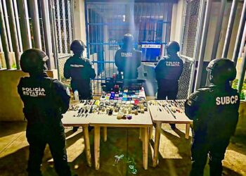 Continúa SSP con operativos de supervisión en el Centro Penitenciario de Puebla
