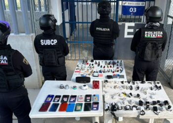 Con operativos de seguridad, inhibe SSP extorsiones desde el centro penitenciario de Puebla