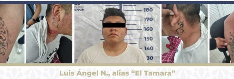Detienen a “El Tamara”, presunto responsable de ataque a agentes en Tecamachalco