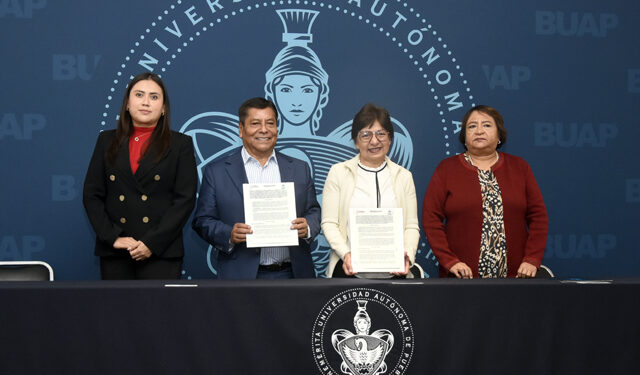 BUAP y Secretaría de Infraestructura de Puebla firman convenio en beneficio de estudiantes y sociedad