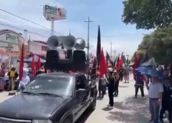 Marcha de la 28 de Octubre provoca cierres viales