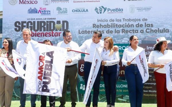 Inicia rehabilitación de laterales en la Recta a Cholula: una apuesta por la seguridad, movilidad y bienestar