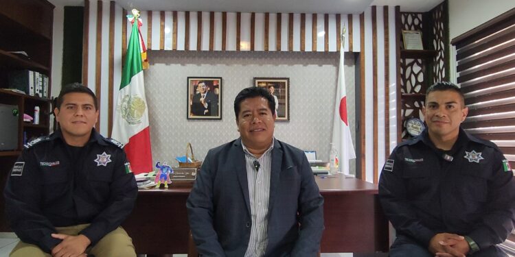Teniente Alexis Brito releva a Fernando Rábago en Seguridad Ciudadana de Tecamachalco