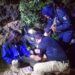Rescatan a dos jóvenes atrapados por crecimiento de río en Huehuetlán el Grande