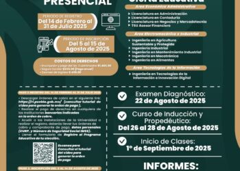 UTTECAM anuncia fechas clave para ingreso 2025 y refuerza compromiso con la educación superior en la región