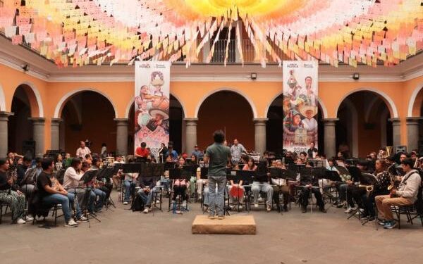 Jóvenes talentos poblanos darán vida a un gran concierto de banda monumental en el Museo San Pedro