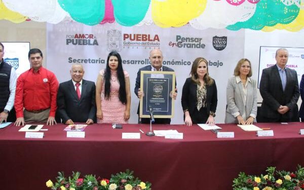 Reconoce Gobierno de Puebla a empresas con el distintivo “Puebla Cinco de Mayo” por sus compromiso social y laboral