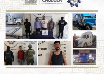 San Pedro Cholula refuerza seguridad contra el robo a transporte de carga