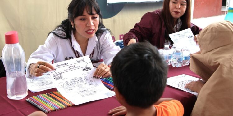 Acerca Gobierno de la Ciudad más de 600 atenciones con Jornada Imparable en San Felipe Hueyotlipan