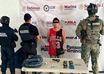 En operativo coordinado, fue detenido “El Borrego”, objetivo prioritario de la Mixteca Poblana