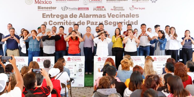 En La Margarita, comunidad y Gobierno Estatal construyen paz con Alarmas Vecinales