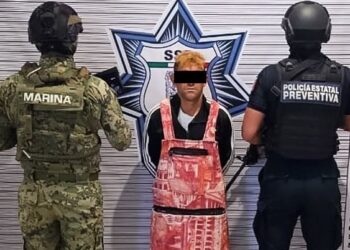Detienen SSP y SEMAR a “El Quijadas”, presunto distribuidor de sustancias ilícitas