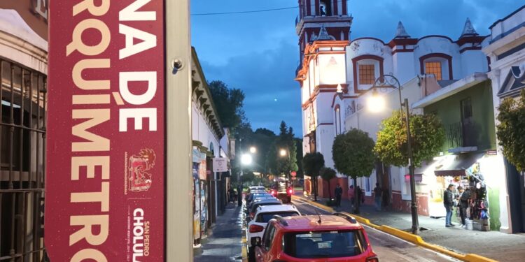 Este 27 de agosto regresa cobro de parquímetros a San Pedro Cholula