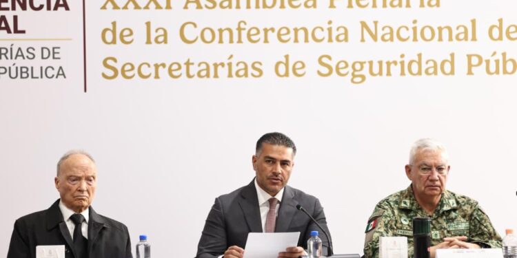 Participa SSP de Puebla en Conferencia Nacional de Secretarías de Seguridad Pública