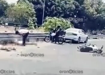 Dos motociclistas son baleados en la colonia Jorge Murad
