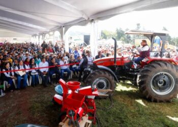 Programa «Por Amor a Puebla» impulsa más de mil apoyos a productores y 54 obras comunitarias