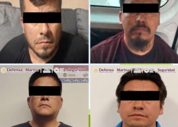 Detienen en Puebla a cuatro ex policías vinculados con el crimen organizado