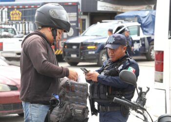 Operativo ROMA fortalece la seguridad en Puebla regulando el uso de motocicletas