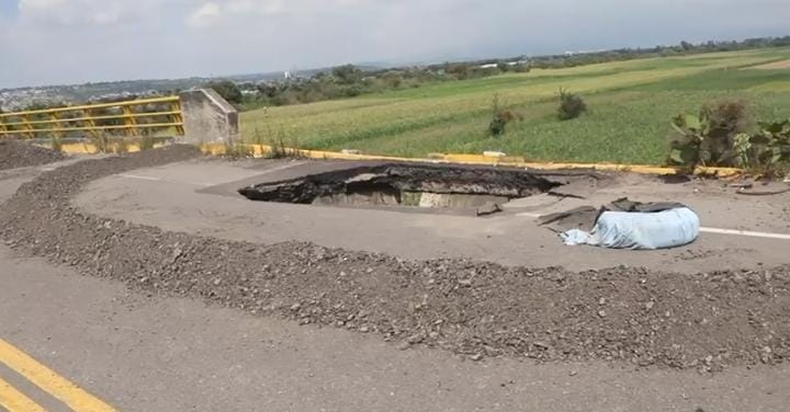 En dos semanas estará lista carretera al Aeropuerto de Huejotzingo