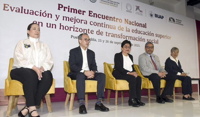 BUAP, sede del Primer Encuentro Nacional “Evaluación y mejora continua de la educación superior en un horizonte de transformación social”