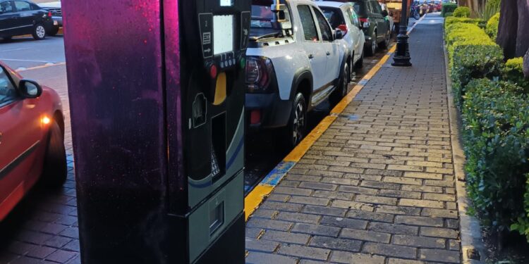 Gobierno de San Pedro Cholula reanuda parquímetros en las zonas autorizadas del municipio