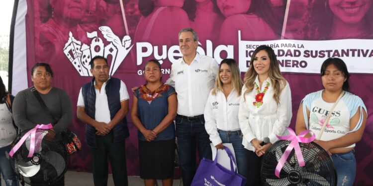 Encabeza Pepe Chedraui taller de nutrición y entrega de paquetes alimentarios en beneficio de las poblanas