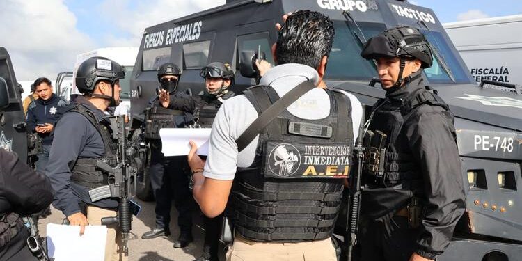 Despliegan operativo por aire y tierra en Amozoc para localizar a jóvenes reportados como desaparecidos
