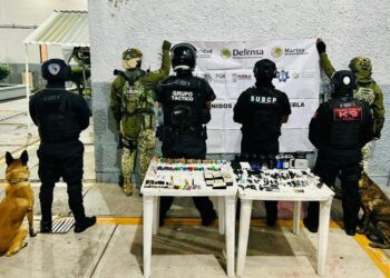 Realiza SSP operativos simultáneos en penales de Tepexi y San Pedro Cholula