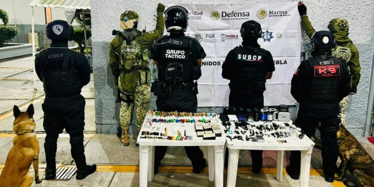 Realiza SSP operativos simultáneos en penales de Tepexi y San Pedro Cholula
