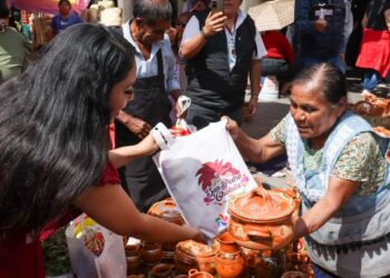 Más de 100 mil personas vivieron el Milenario Trueque en San Pedro Cholula