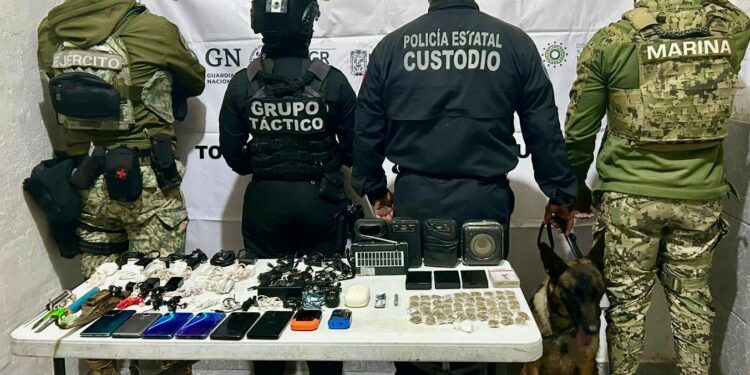 Realiza SSP revisión en el Centro Penitenciario distrital de Huejotzingo
