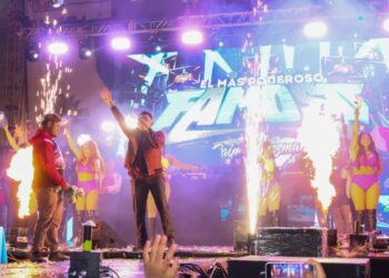 Sonido Famoso llena de ambiente sonidero la Gran Feria de Cholula