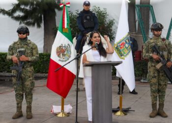 Gobierno de Tonantzin Fernández realiza Ceremonia Conmemorativa del 15 de Septiembre