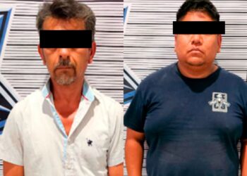 Detiene SSP a dos hombres vinculados con narcomenudeo y robo a transeúnte
