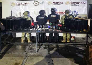 Realizan SSP, SEMAR y DEFENSA revisión en el penal de Tehuacán